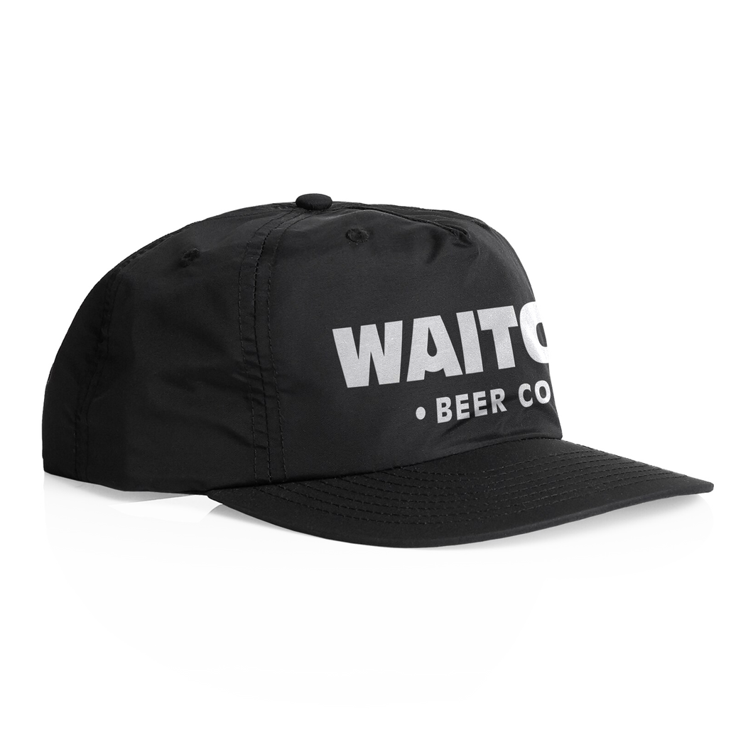 Waitoa Surf Cap – Jet Black