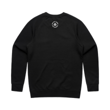 Load image into Gallery viewer, Waitoa Crew Sweater – Jet Black
