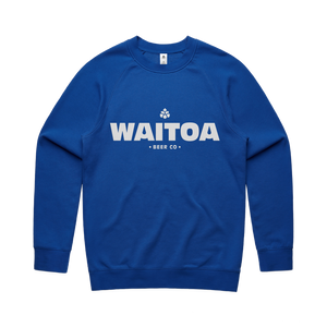 Waitoa Crew Sweater – Regal Blue