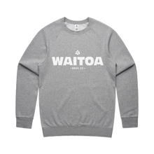 Load image into Gallery viewer, Waitoa Crew Sweater – Stone
