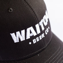 Load image into Gallery viewer, Waitoa Trucker Cap – Black
