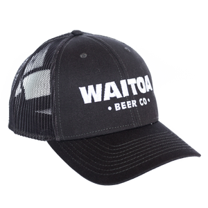 Waitoa Trucker Cap – Black